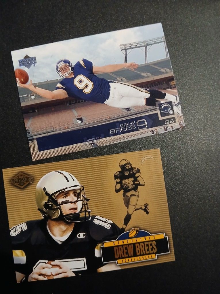 Drew Brees ROOKIE Cards
