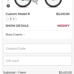 New Electric Bike Co. Model R Custom “Island Paradise” 
