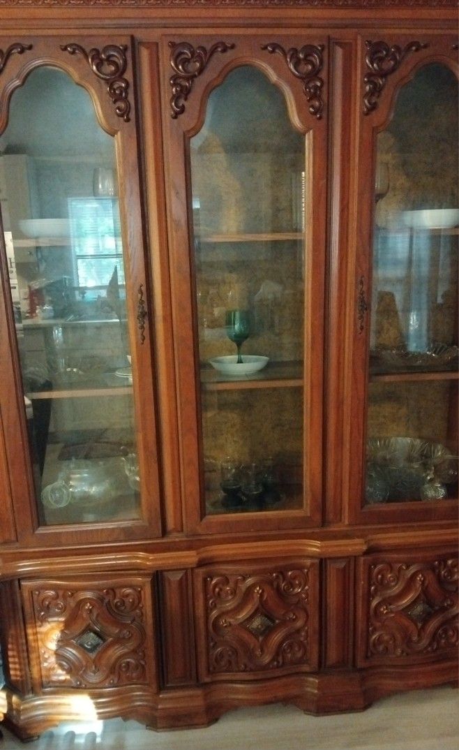 Vintage China Cabinet