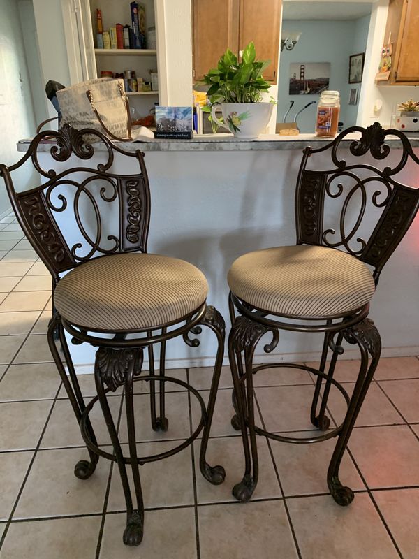 Wrought iron bar stools for Sale in Austin, TX OfferUp