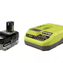 RYOBI ONE+ 18V HIGH PERFORMANCE Starter Kit with 4.0 Ah Battery and Charger