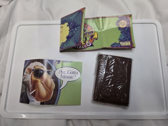 Vintage Camel Joe Leather Wallet and Catalog