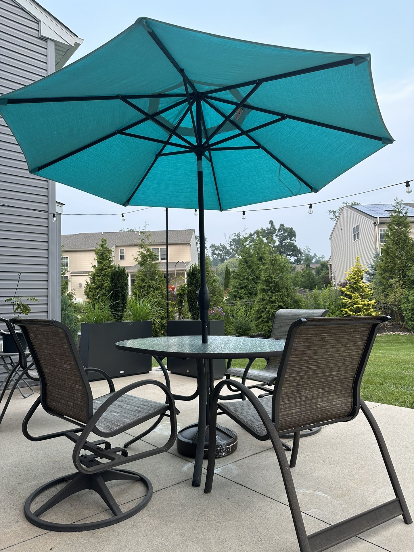 Patio dining set Aluminum. for Sale in Allentown, PA OfferUp