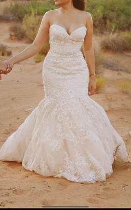 Champagne Allure Couture Wedding Dress