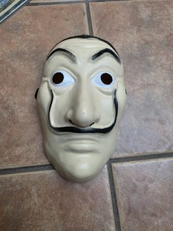 Salvador Dali Mask - Money Heist Costume Mask