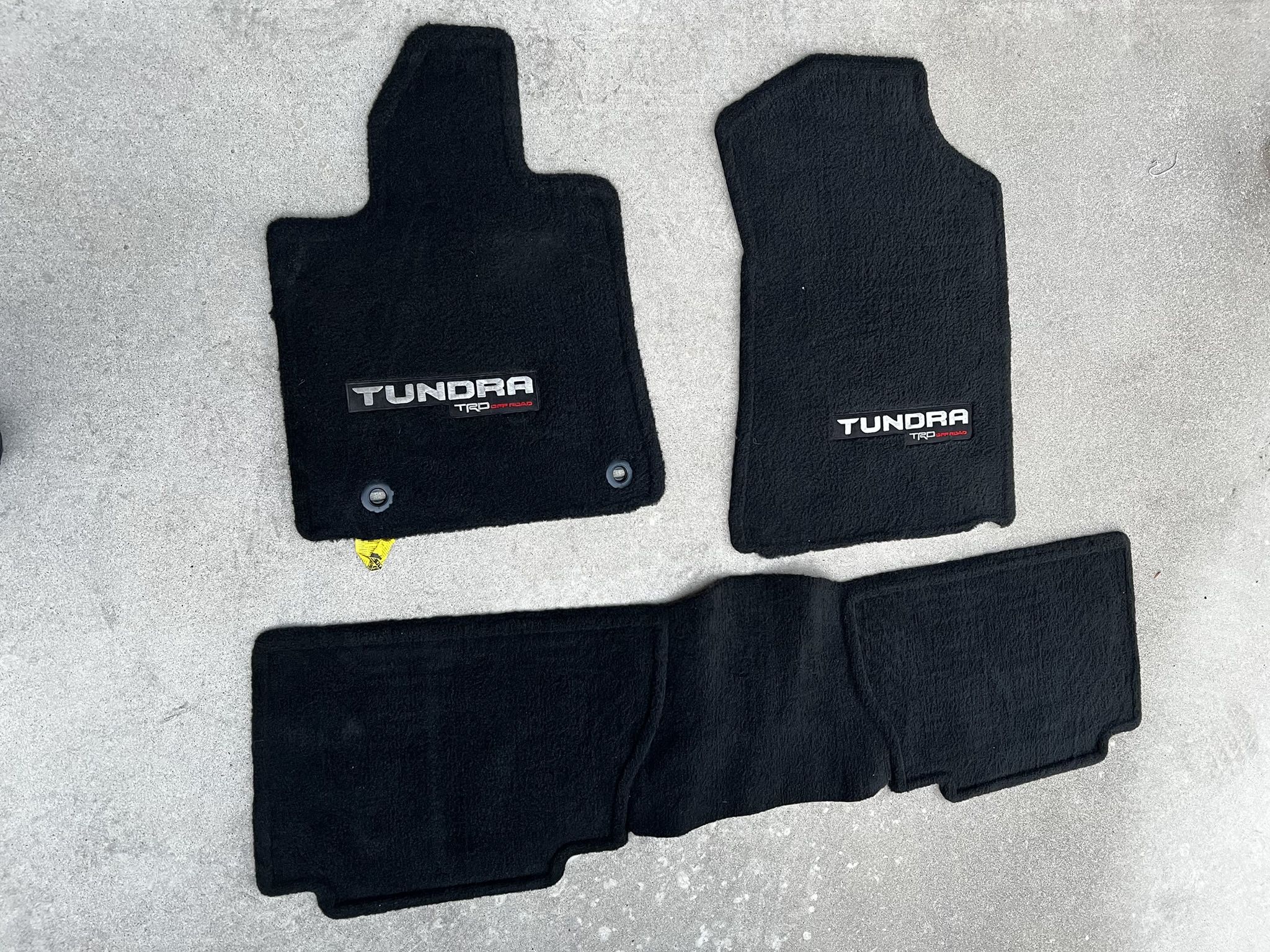 2021-2017 Toyota Tundra TRD Floor mats Set OEM