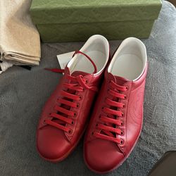 Gucci Ace Red Sneakers Gucci 8 Us MEN 9