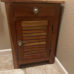 Spa Bamboo Floor Cabinet