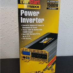 Everstart 1500W POWER INVERTER 