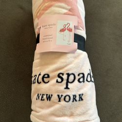 Kate Spade New York Flamingo Oversized Beach Towel – New