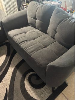 Dark Gray Sofa love seat