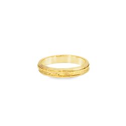 10k Yellow Gold Band Ring 