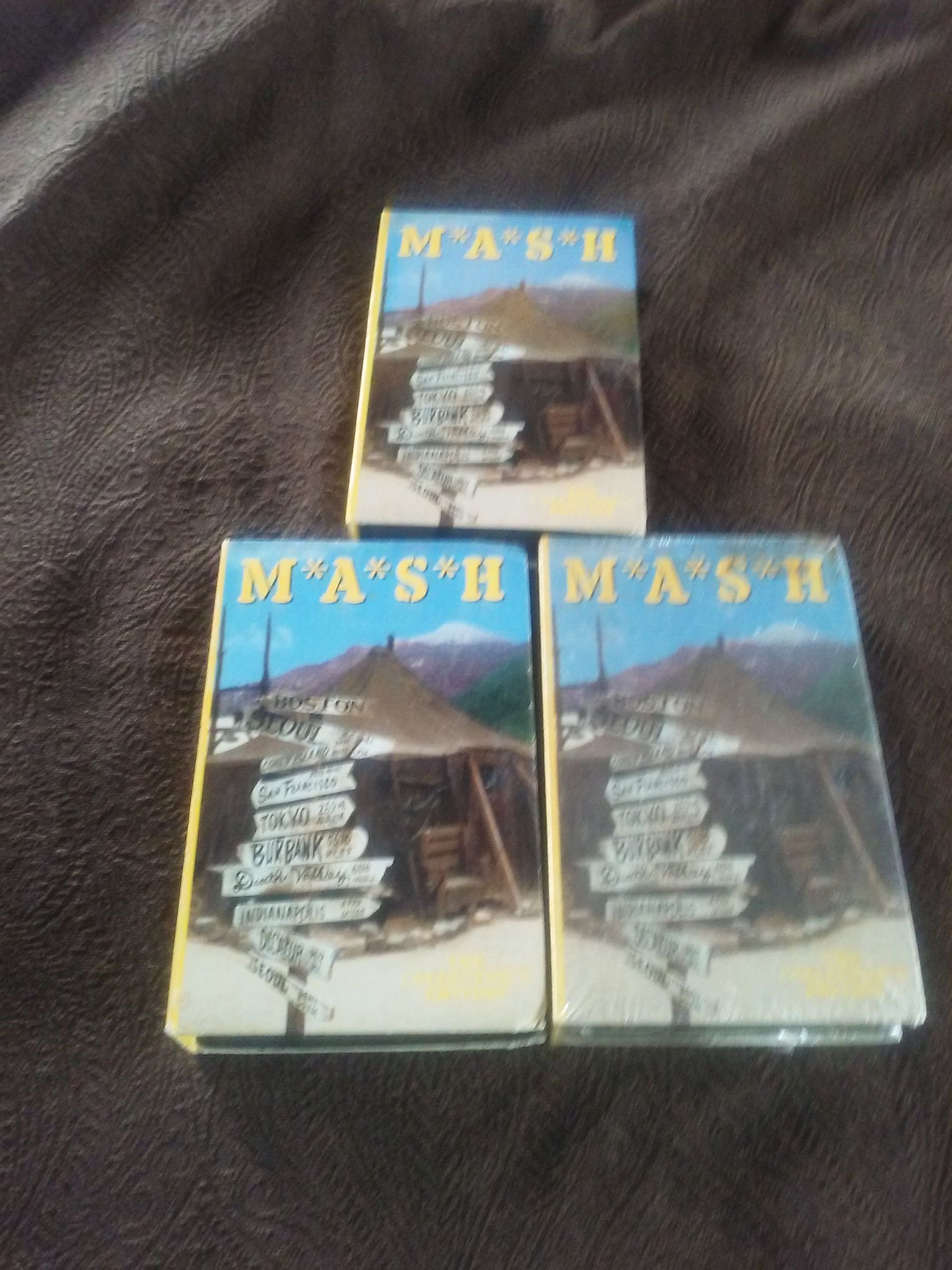 ONE LOT (65 ea) MASH VHS VIDEO CASSETTES