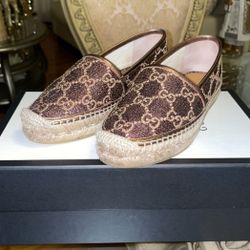 Gucci Espadrilles Sz 6 W