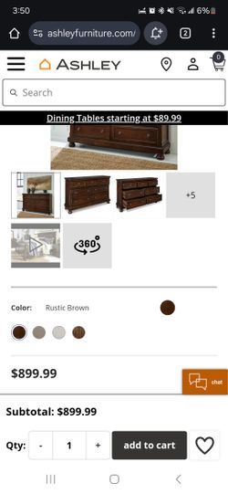 Porter 7 Drawer Dresser