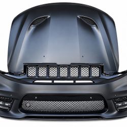Jeep Grand Cherokee, Front Bumper And Hood 2014 2015 2016 2017 2018 2019 2020 2021 2022 2023 