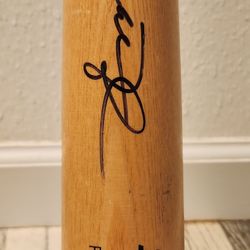 Michael Jordan Autographed Baseball Bat 