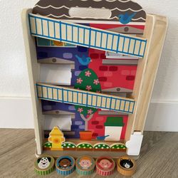 Melissa & Doug GO Tots Wooden Townhouse