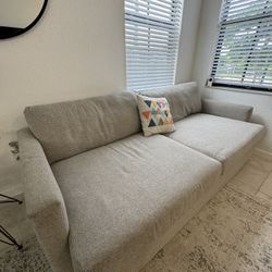 Noah Fabric Deep Seat Sofa