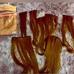 Hair extensions 15” layered cut