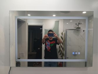 24" x 36" LED light up mirror