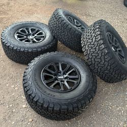 2027 Ford F150 Raptor Wheels And Tires Bfgoodrich Ko2 35” $1950 Firm Price 