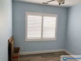Moisture Resistant Poly Shutters, Kitchens and Baths, Custom, Installed - 909-681-7003