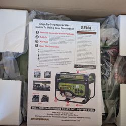 Gasoline Generator - Sportsman Gen 4