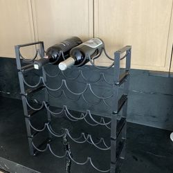 5 Tiered Wine Rack - 20 Bottle Capacity