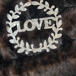 Metal Love Gratitude Welcome Signs (read Description Below)