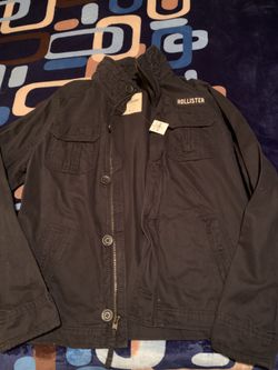 Men new Hollister jacket large