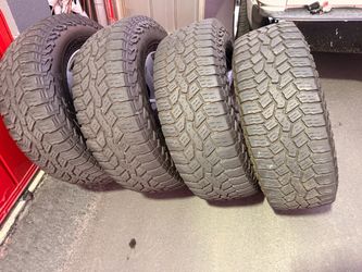 Set of 4 All-Terrain Truck Tires