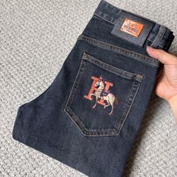 Hermes Men’s Jeans 2026 New 