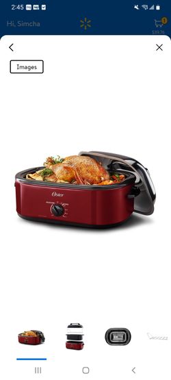 Oster 18 Quart Red Roaster