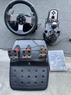 Logitech Racing Set With Ps3 Game