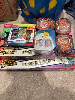 Pokemon Card boxes