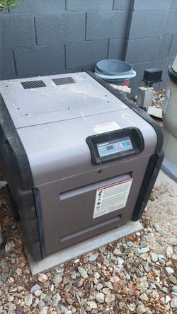 Gas pool heater