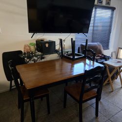 Dining Table 4 Chairs