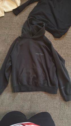 Black essentials Hoodie Medium