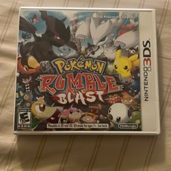 Pokemon Rumble Blast Nintendo 3Ds
