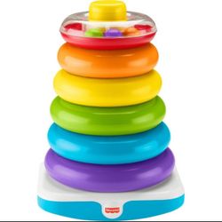 Fisher Price Giant Rock-A-Stack Rainbow Stacker Toy