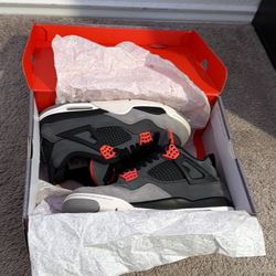 Infrared Jordan 4s