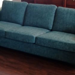 3 Seater Sofa Couch with Deep Seat-GREEN