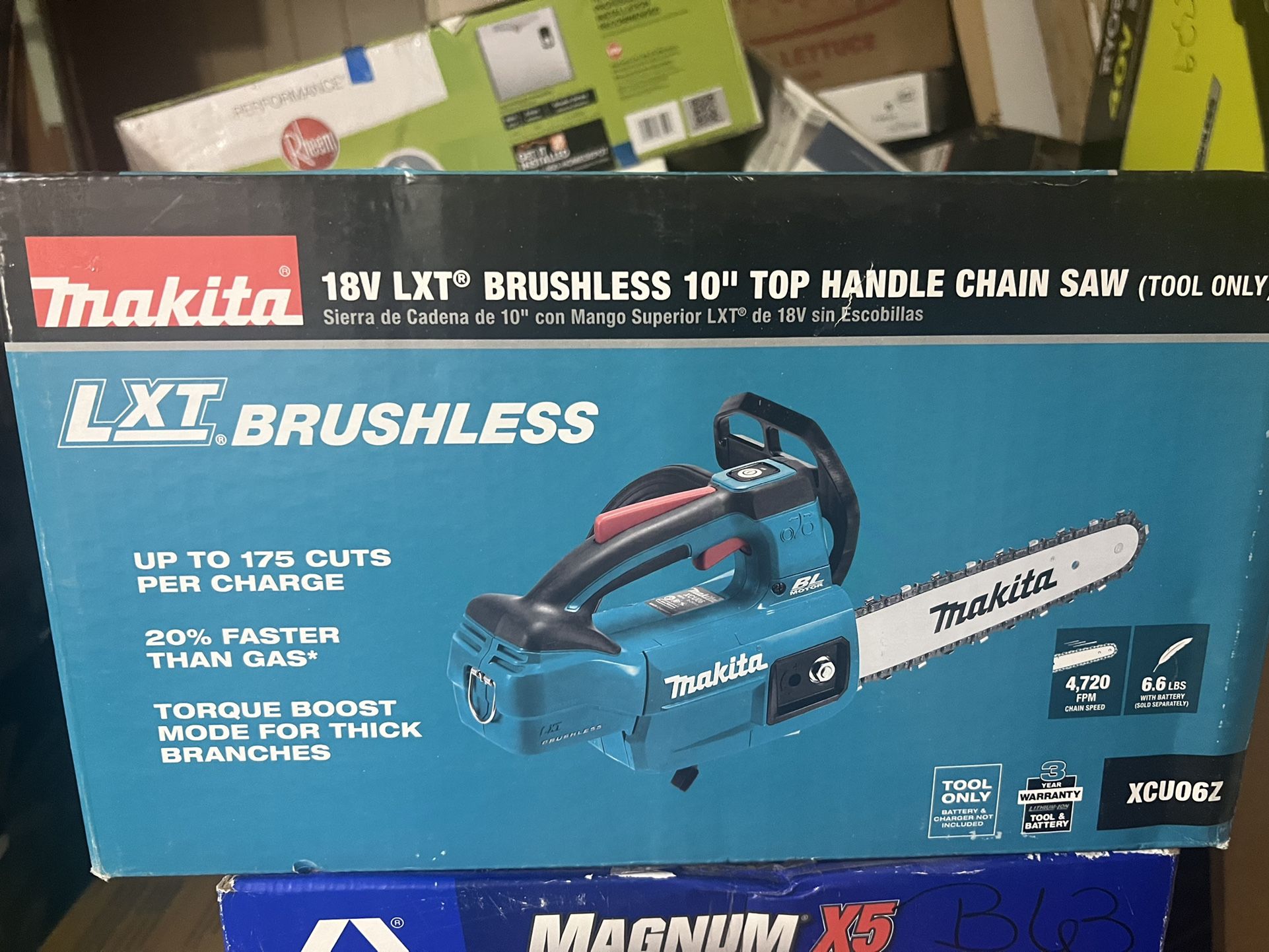 Makita Brushless Cordless Chain Saw