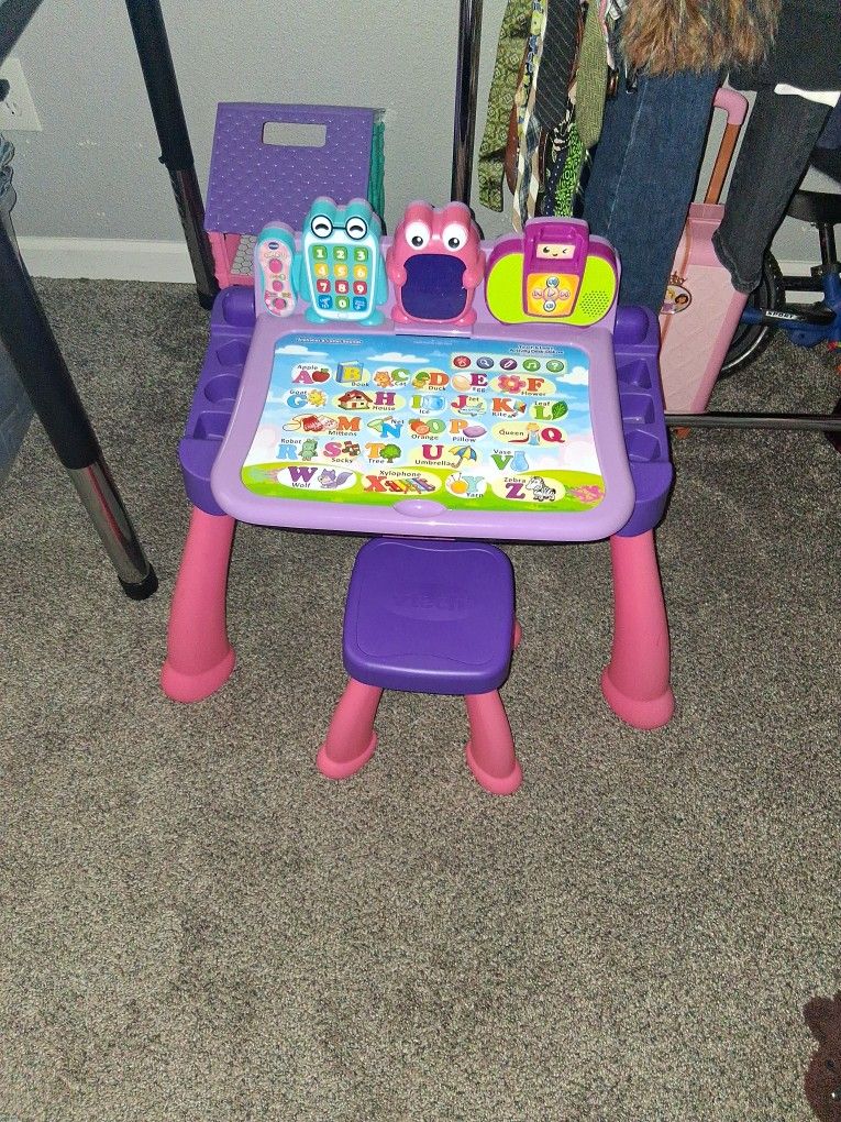 Touch and learn activity desk vrettek