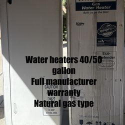 Water heaters