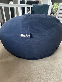 Big Joe Bean Bag Chair Navy Blue