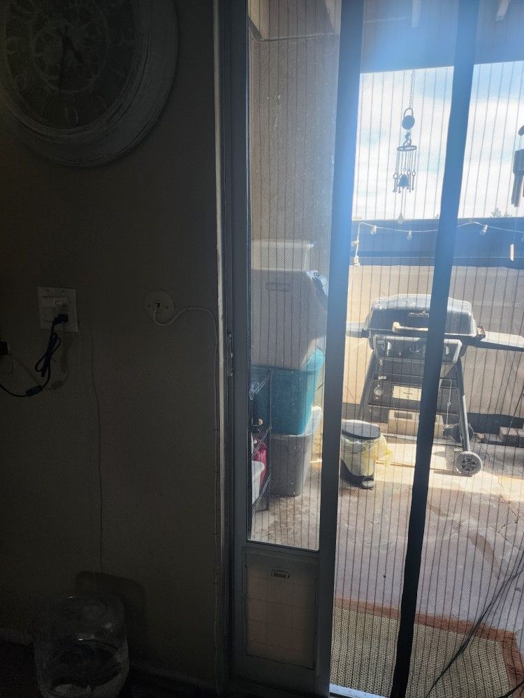 Sliding Glass Doggy Door Small