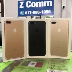 IPhone 7 Plus Excellent Like New Condition Starting @