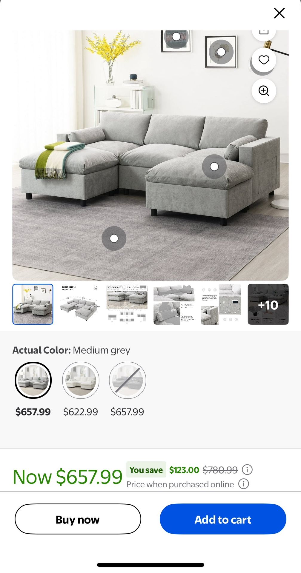 Grey Couch